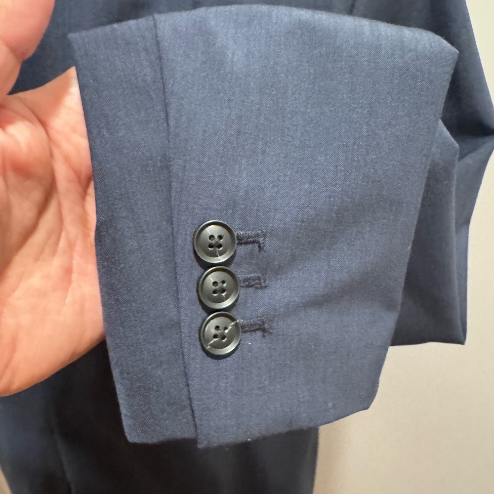 Banana Republic Deep Blue Suit Jacket - Picture 6 of 6